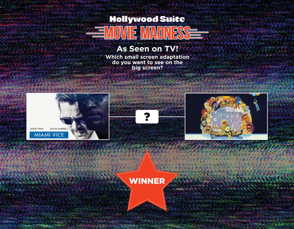 Hollywood Suite Movie Madness: As Seen on TV!