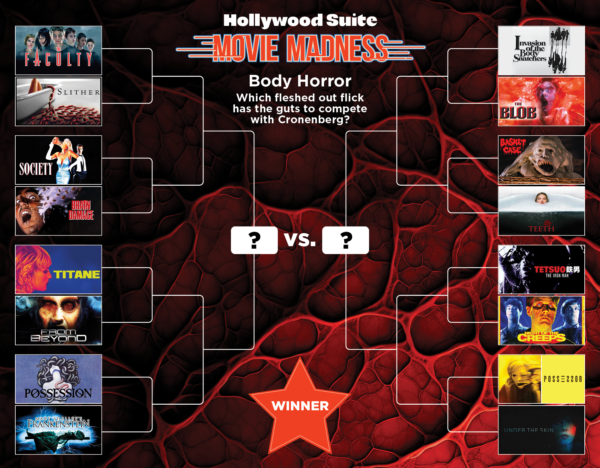 Hollywood Suite Movie Madness Body Horror