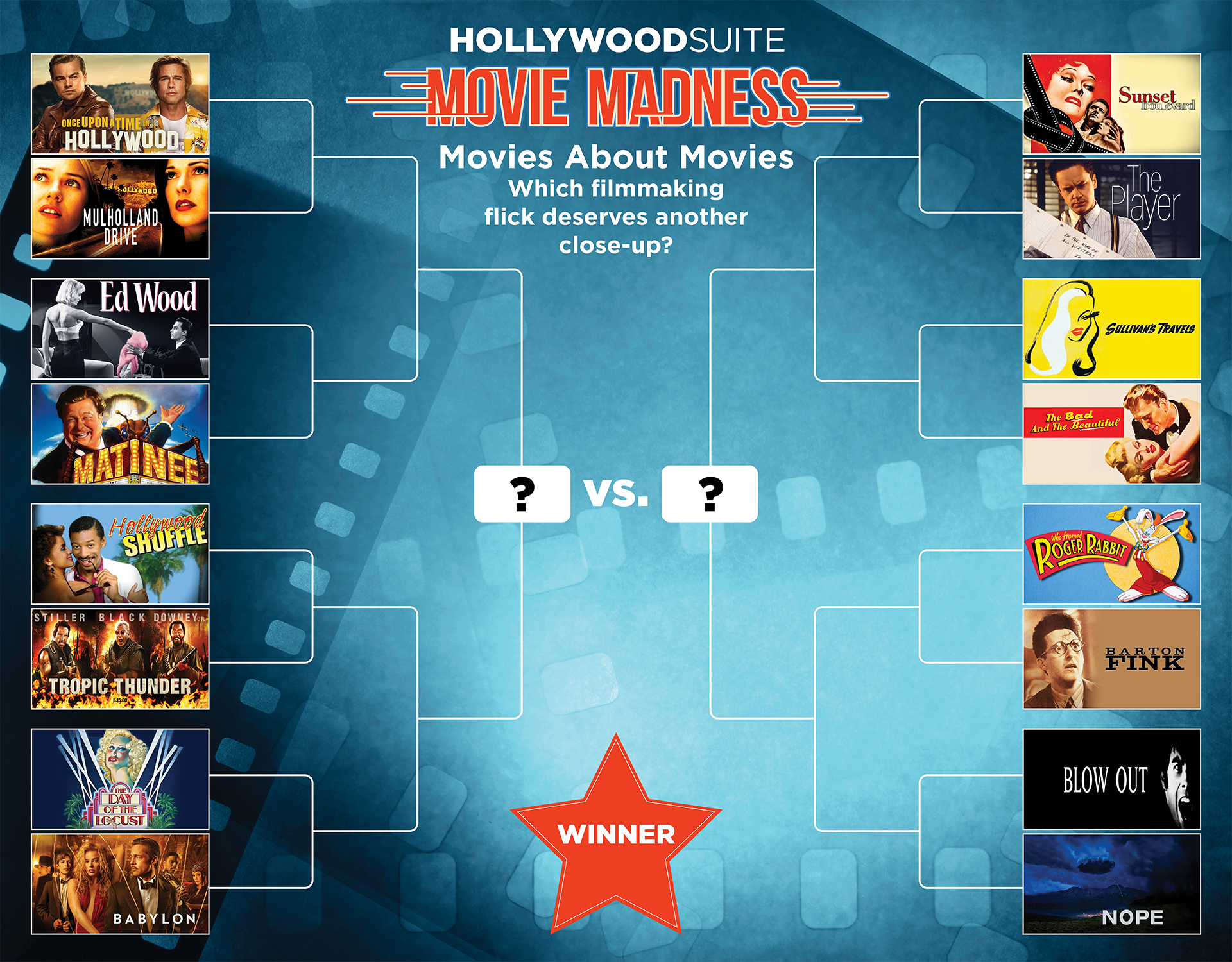 Hollywood Suite Movie Madness - Movies about Movies