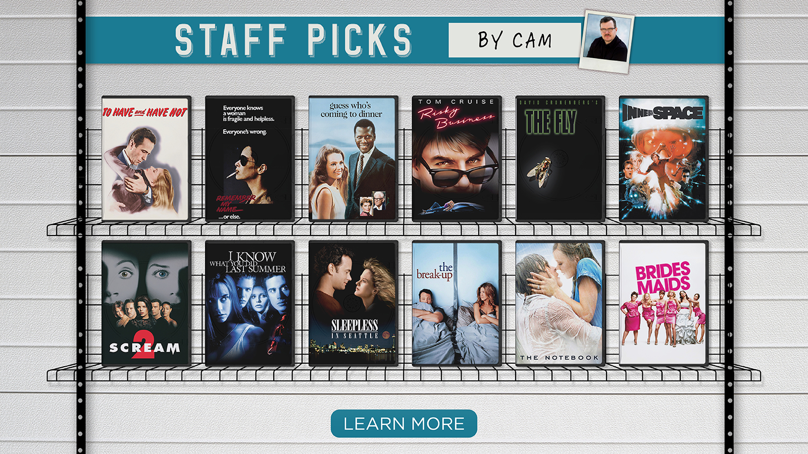 Staff Picks by Cam