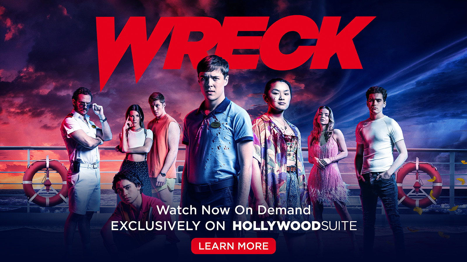 Wreck. Watch now on demand exclusively on Hollywood Suite. Learn More