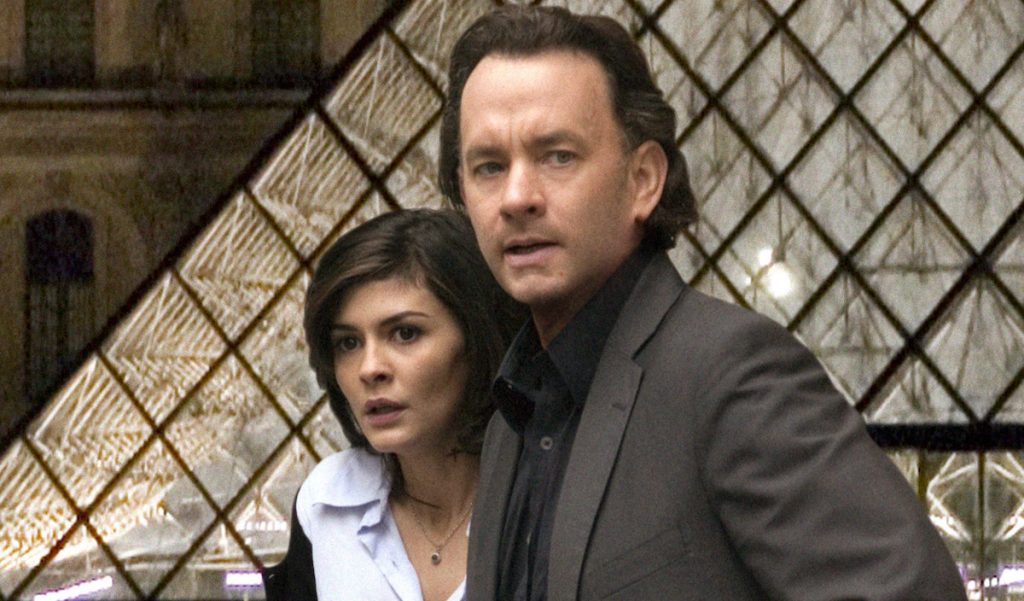 Tom Hanks and Audrey Tautou in The Da Vinci Code