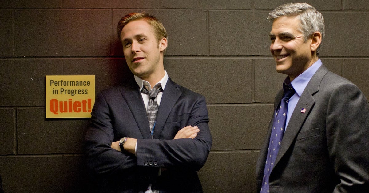 Ryan Gosling and George Clooney in The Ides of March