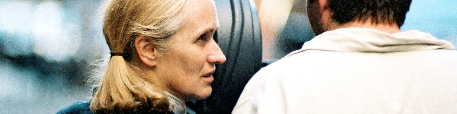 Director Jane Campion on the set of In the Cut