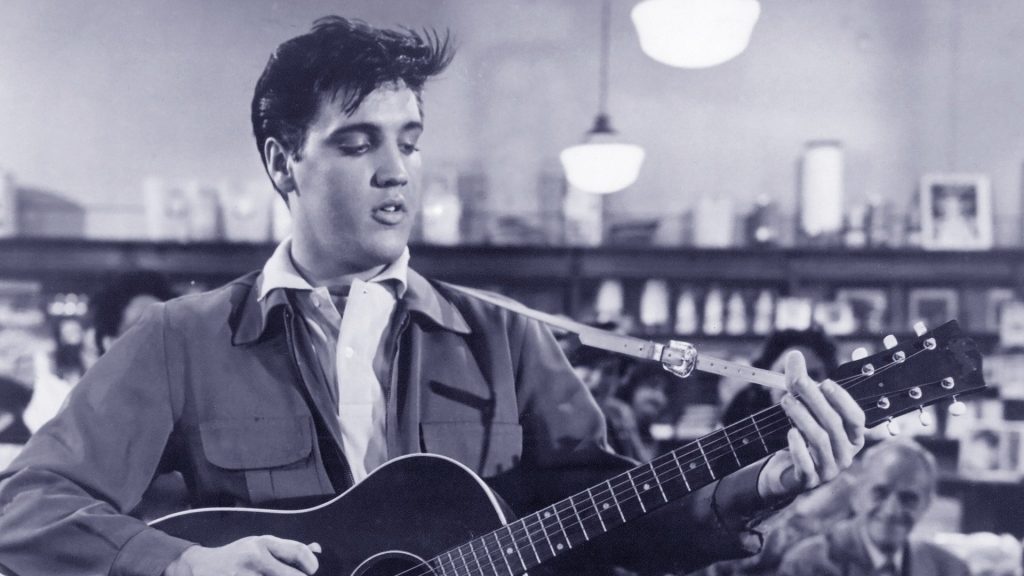 Elvis plays guitar in King Creole