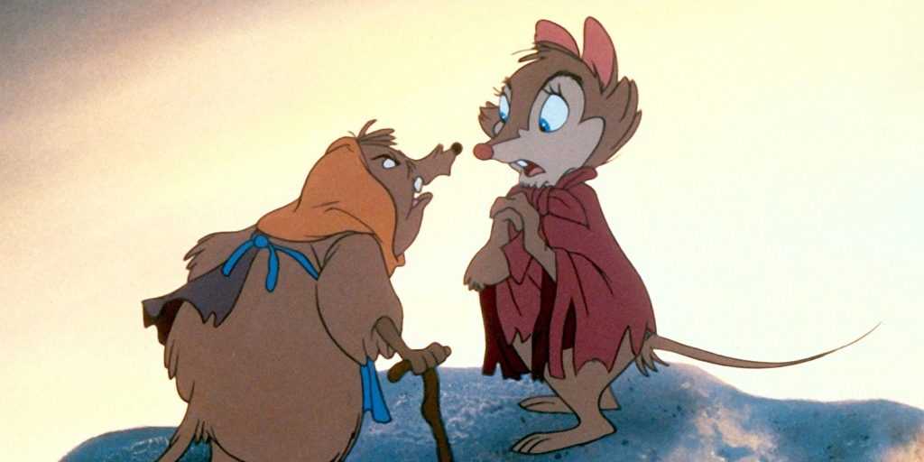 Animated animals in The Secret of NIMH