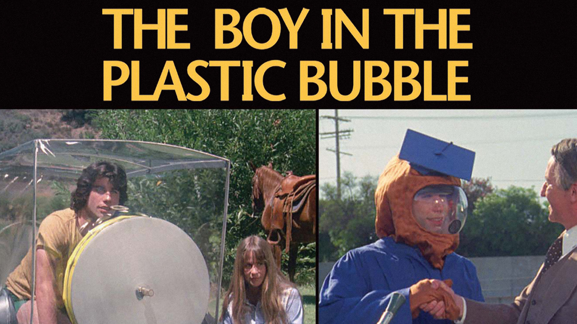 the boy in the plastic bubble