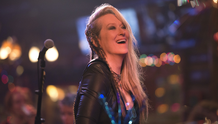 Meryl Streep as Ricki performs on stage in Ricki and the Flash
